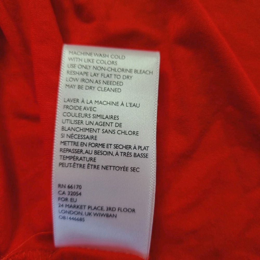 NEW Free People Beach mini dress red knit cut out long sleeve‎ bodycon S party - Picture 11 of 14